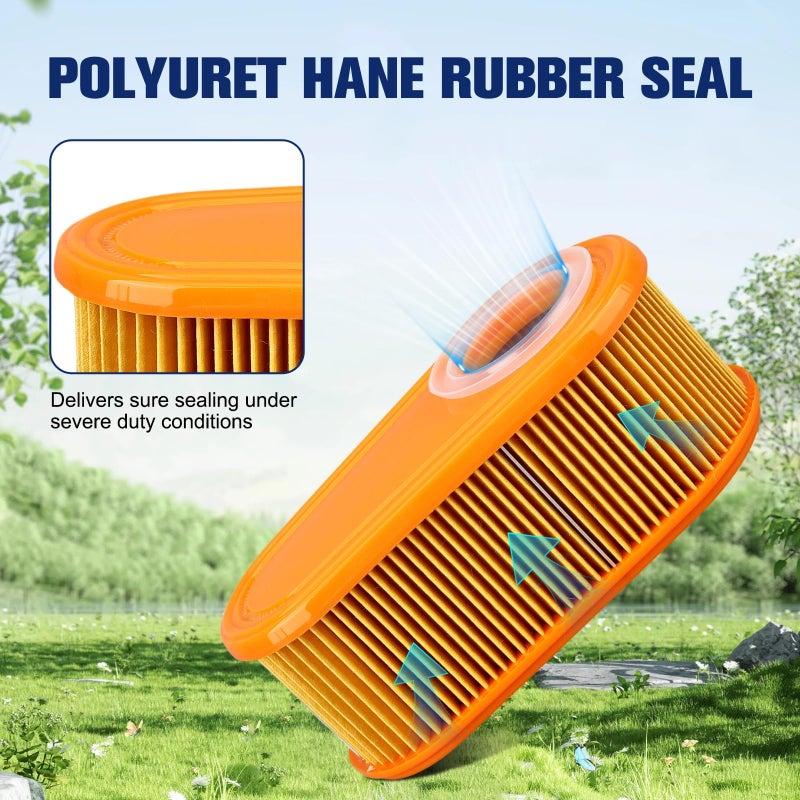 Powtol 795066 فلتر هواء لجزازة العشب Timemaster 30 بوصة لبريجز ستراتون 775 775EX 800 800E 825E 850 850E 875EX 950E 796254 هوسكفارنا HU775H HD775HW HU775AWD تورو 21199 20199 20200 21200 مجموعة صيانة جزازة العشب - Image 5